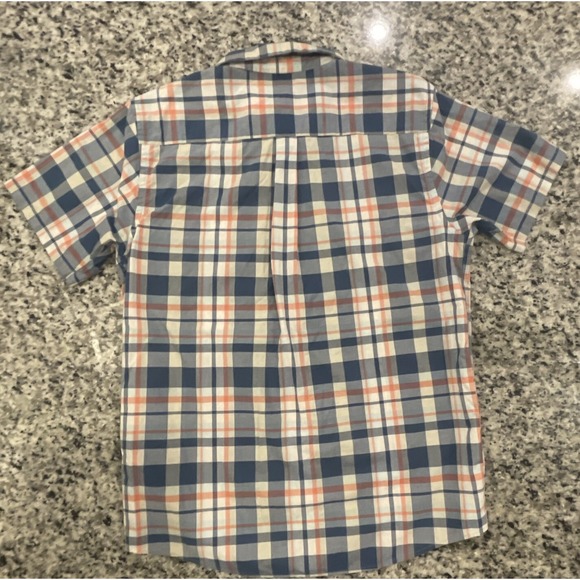 Patagonia Organic Cotton Short Sleeve Button Down Plaid Shirt Adult Medium #669 - Picture 10 of 11